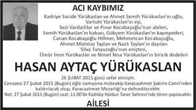 3 Sütun Vefat İlan